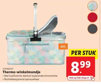 Lidl Topmove Thermo-winkelmandje aanbieding