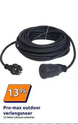 Action Pro-max outdoor verlengsnoer aanbieding