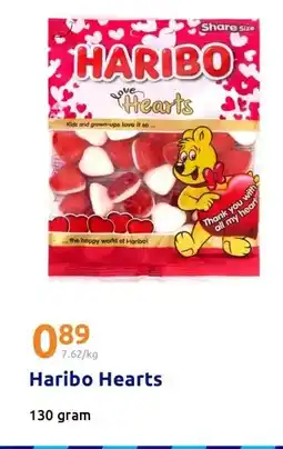 Action Haribo Hearts aanbieding