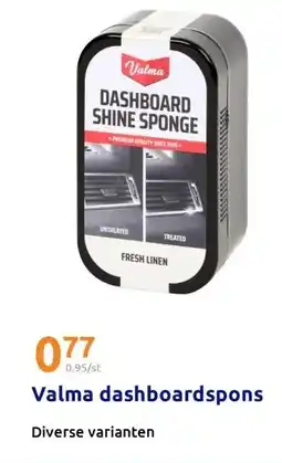 Action Valma dashboardspons aanbieding