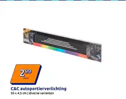 Action C&C autoportierverlichting aanbieding