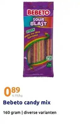 Action Bebeto candy mix aanbieding