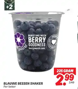 Dekamarkt Blauwe Bessen Shaker aanbieding