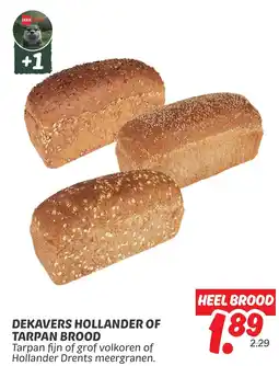 Dekamarkt Dekavers Hollander Of Tarpan Brood aanbieding