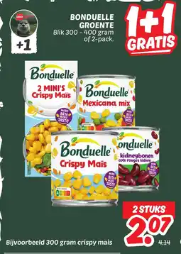 Dekamarkt Bonduelle Groente aanbieding