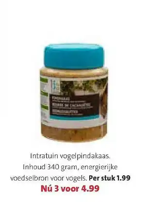 Intratuin Intratuin Vogelpindakaas aanbieding