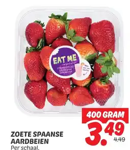 Dekamarkt Zoete Spaanse Aardbeien aanbieding