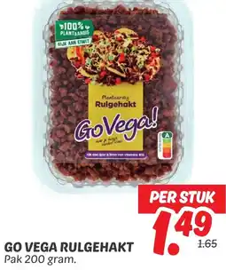 Dekamarkt Go Vega Rulgehakt aanbieding