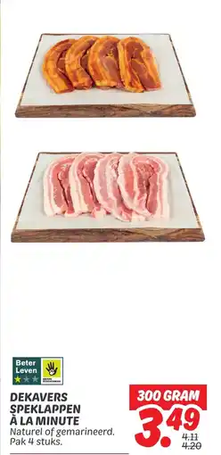 Dekamarkt Dekavers Speklappen à La Minute aanbieding