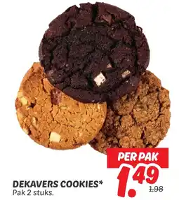 Dekamarkt Dekavers Cookies aanbieding