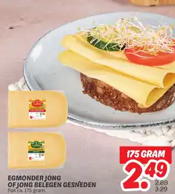 Dekamarkt Egmonder Jong Of Jong Belegen Gesneden aanbieding