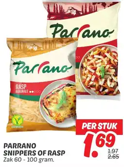 Dekamarkt Parrano Snippers Of Rasp aanbieding