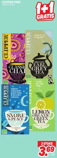 Dekamarkt Clipper Thee aanbieding