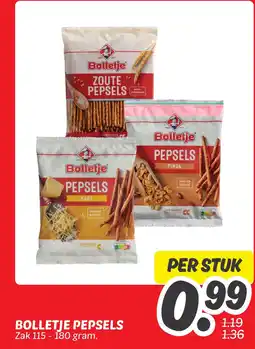 Dekamarkt Bolletje Pepsels aanbieding