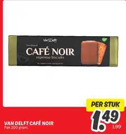 Dekamarkt Van Delft Café Noir aanbieding