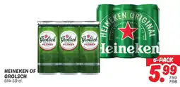 Dekamarkt Heineken Of Grolsch aanbieding