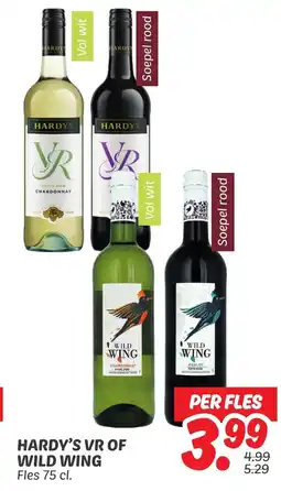 Dekamarkt Hardy's Vr Of Wild Wing aanbieding