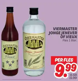 Dekamarkt Viermaster Jonge Jenever Of Vieux aanbieding