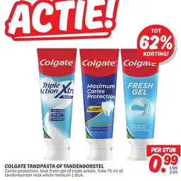 Dekamarkt Colgate Tandpasta Of Tandenborstel aanbieding