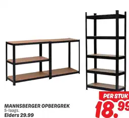 Dekamarkt Mannsberger Opbergrek aanbieding