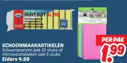 Dekamarkt Schoonmaakartikelen aanbieding