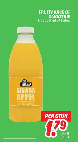 Dekamarkt Fruity Juice Of Smoothie aanbieding