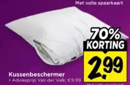 Vomar Voordeelmarkt Kussenbeschermer aanbieding