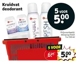 Kruidvat Kruidvat deodorant aanbieding