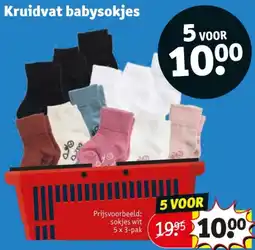 Kruidvat Kruidvat babysokjes aanbieding