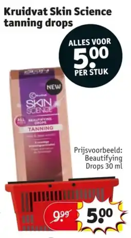 Kruidvat Kruidvat Skin Science tanning drops aanbieding