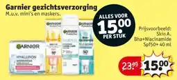 Kruidvat Garnier gezichtsverzorging aanbieding