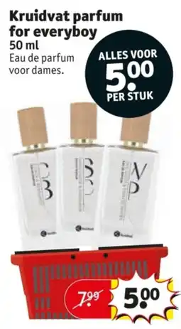 Kruidvat Kruidvat parfum for everyboy aanbieding