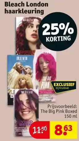 Kruidvat Bleach London haarkleuring aanbieding