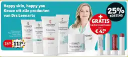 Kruidvat Happy skin, happy you Keuze uit alle producten van Drs Leenarts aanbieding