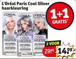 Kruidvat L'Oréal Paris Cool Silver haarkleuring aanbieding