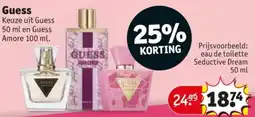 Kruidvat Guess aanbieding
