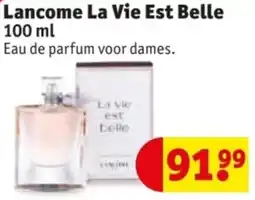 Kruidvat Lancome La Vie Est Belle aanbieding