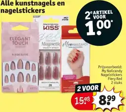 Kruidvat Alle kunstnagels en nagelstickers aanbieding