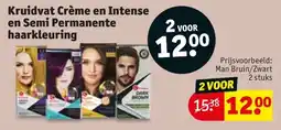 Kruidvat Kruidvat Crème en Intense en Semi Permanente haarkleuring aanbieding