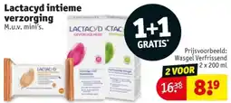 Kruidvat Lactacyd intieme verzorging aanbieding