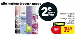 Kruidvat Alle merken droogshampoo aanbieding