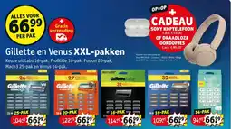 Kruidvat Gillette en Venus XXL-pakken aanbieding