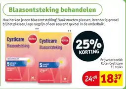 Kruidvat Blaasontsteking behandelen aanbieding