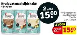 Kruidvat Kruidvat Maaltijdshake aanbieding