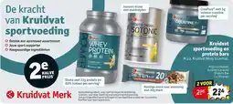 Kruidvat Kruidvat sportvoeding en protein bars aanbieding