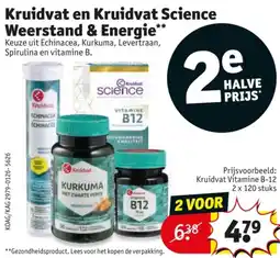 Kruidvat Kruidvat en Kruidvat Science Weerstand & Energie aanbieding