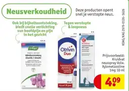 Kruidvat Neusverkoudheid aanbieding