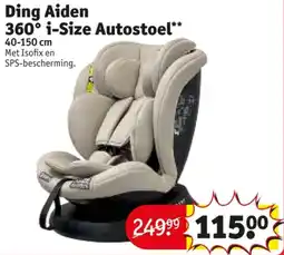Kruidvat Ding Aiden 360° i-Size Autostoel aanbieding