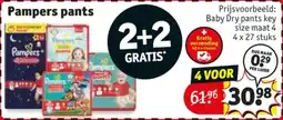 Kruidvat Pampers pants aanbieding