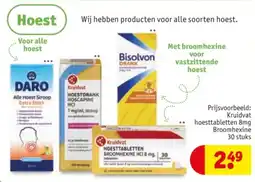 Kruidvat Hoest aanbieding